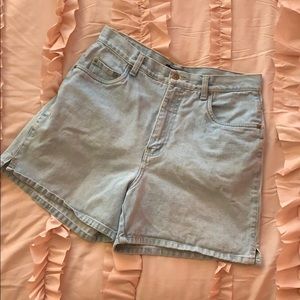 Halston Jeanswear High Rise Denim Shorts
